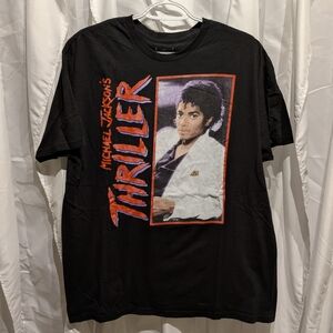 C4 Michael Jackson Thriller Reproduction Tshirt Sz Large